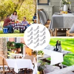 Tablecloth Clips Outdoor Table Cloth Clips For Thick Table Fashionable Cat Claws Design Tablecloth Fixing Clamps For Home Party