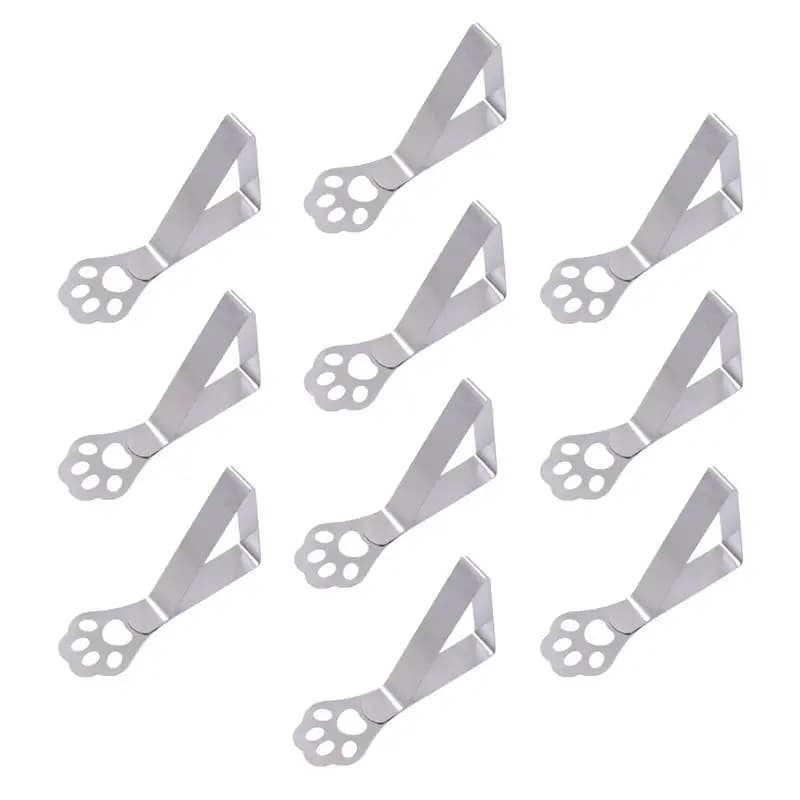 Tablecloth Clips Outdoor Table Cloth Clips For Thick Table Fashionable Cat Claws Design Tablecloth Fixing Clamps For Home Party