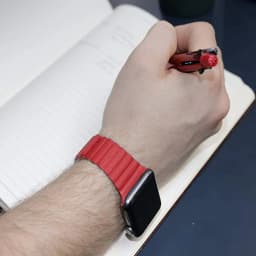Magnetic loop strap for Apple Watch band 44mm 40mm 42mm 49mm 45 mm Leather bracelet iwatch series 3 6 se ultra 2 7 8 9 45mm 41mm