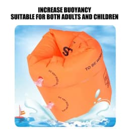 Arm Floaties For Kids Swim Arm Floaties Water Wings Pool Floats Rings Swimming Arm Sleeve PVC Material For Enhanced Buoyancy