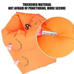 Arm Floaties For Kids Swim Arm Floaties Water Wings Pool Floats Rings Swimming Arm Sleeve PVC Material For Enhanced Buoyancy