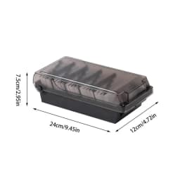 Large Capacity Desktop Business Card Storage Box Rack With A-Z Tabs Business Name Card Holder Holds 500 Cards For Workplace