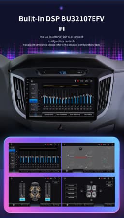Hizpo 2 Din Android 13 Car Radio For Hyundai Creta ix25 2015-2019 Multimedia Video Player GPS 4G Carplay Auto Stereo Head Unit