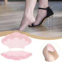 Heel Grips For Womens Shoes 1 Pair Cushioned Heel Protector Adhesive Soft Loose Shoes Heel Grips Protectors Anti-Bubble Heel Pad