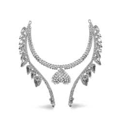 Stonefans Heart Forehead Chain Headpiece for Women Y2k Hair Tiara Headbands Decoration Wedding Accessories Brides Jewelry Gift