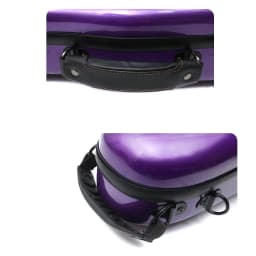 new 4/4 Full Size Violin Case Carbon Fiber violin box trong Shell Handle Portable Durable #US