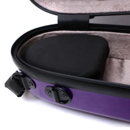 new 4/4 Full Size Violin Case Carbon Fiber violin box trong Shell Handle Portable Durable #US