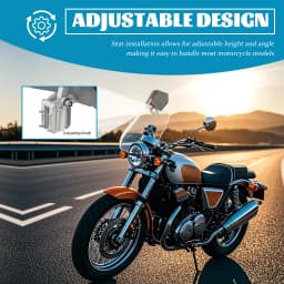 Motorcycle Universal Modified Heightened Windshield Windshield Installed Moto Windshield Extension Transparent Smoke