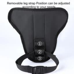 Thigh Bag With Leg Strap Waterproof Hard Shell Thigh Fanny Pack Multifunctional Large Capacity Motorcycle Fanny Pack For Cycling