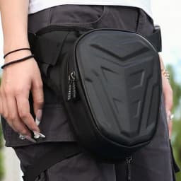 Thigh Bag With Leg Strap Waterproof Hard Shell Thigh Fanny Pack Multifunctional Large Capacity Motorcycle Fanny Pack For Cycling