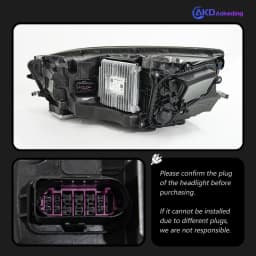 AKD Head Lamp for Audi A7 LED Headlight 2011-2018 Headlights Upgrade RS7 DRL Turn Signal High Beam Angel Eye Projector Lens