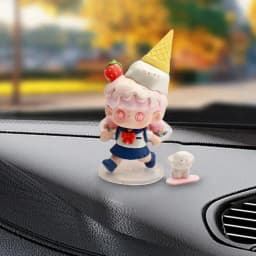 Cute Table Decor Cartoon Small Children Toys Cute Decoration Doll Portable Colorful Statue Bookshelf Ornament Party Favors