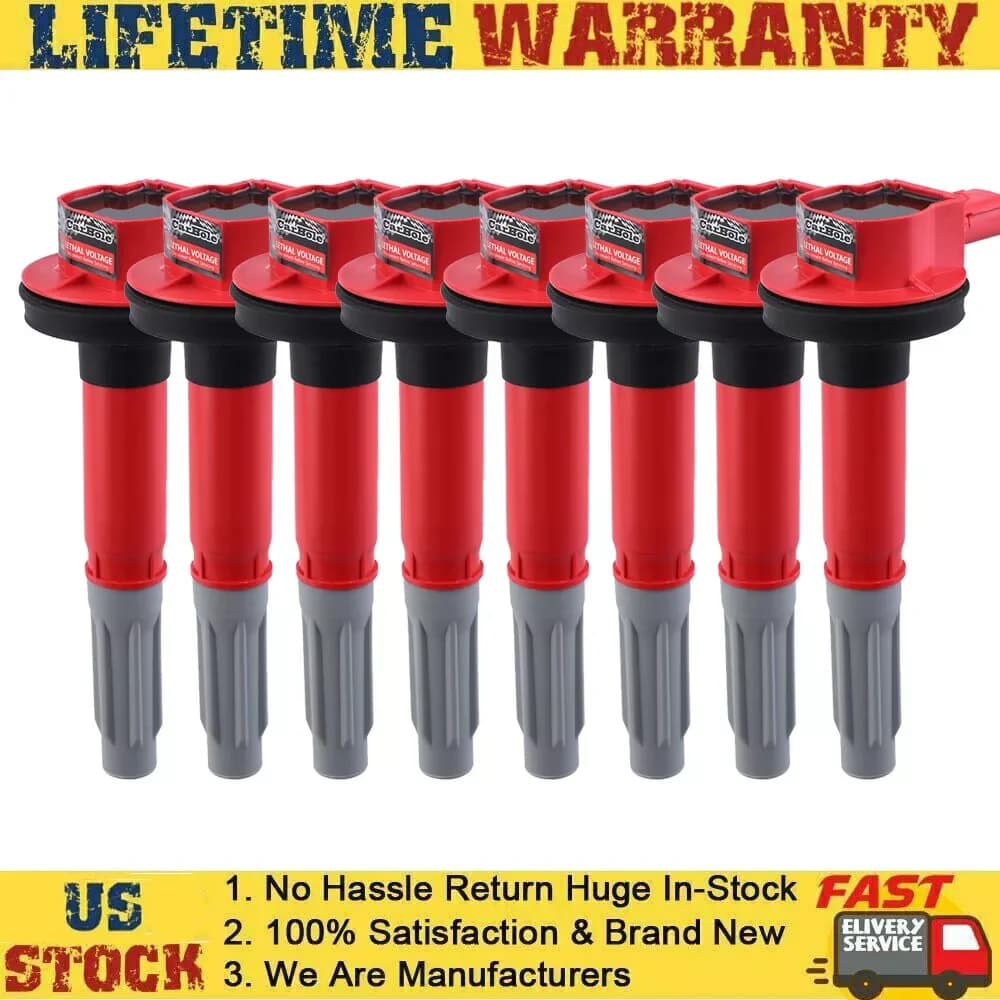 Carbole 8Pack High Performance Ignition Coils For Ford F-150 Mustang 2011-16 DG542 UF622