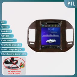 Hizpo 9.7" For Mitsubishi Pajero V60 V68 V73 1999-2006 Tesla Screen Car Android Multimedia Radio Stereo Carplay GPS Navigation