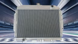 For 1958-1974 AMC AMX Ambassador/Gremlin/Javelin Matador V8 Alu Radiator+Fan 58 59 60 61 62 63 64 65 66 67 68 69 70 71 72 73 74