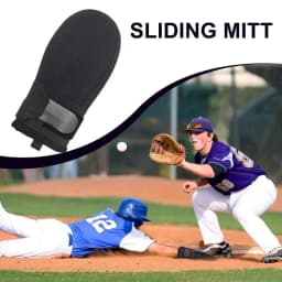 Sliding Mitt For Baseball Breathable Softball Gloves Baseball Sliding Mitt Hand Protection Adjustable Protective Right Left Hand
