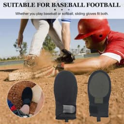 Sliding Mitt For Baseball Breathable Softball Gloves Baseball Sliding Mitt Hand Protection Adjustable Protective Right Left Hand