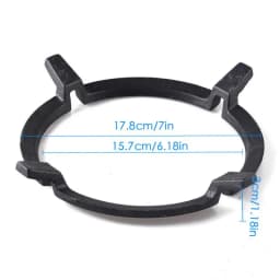 Wok Ring Cast Iron Wok Ring Replacement Parts Four Claws Milk Pot Holder For Kitchens Restaurants Cookware Accessories For Most