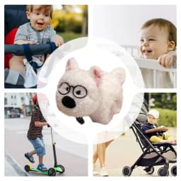 Cartoon Stuffed Puppy Slap Bracelets Cartoon Stuffed Slap Puppy Bracelet Soft Puppy Stuffed Animal Bracelet Toy For Kids
