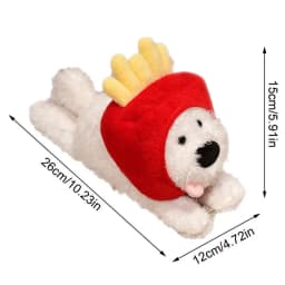 Cartoon Stuffed Puppy Slap Bracelets Cartoon Stuffed Slap Puppy Bracelet Soft Puppy Stuffed Animal Bracelet Toy For Kids