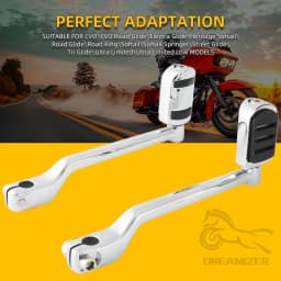 Motorcycles Front Rear Levers Shifter Heel Toe Shift Foot Pegs Pedal accessories For Harley Touring Davidson 86-17 FL Softail