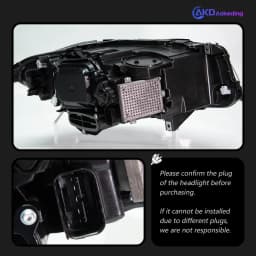 AKD Head Lamp for BMW F10 F18 LED Headlight 2010-2016 Headlights 520i 525i 530i DRL Turn Signal High Beam Angel Eye Projector