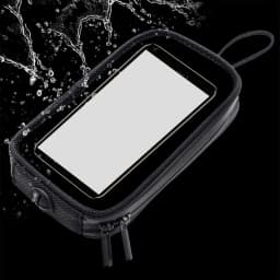 Motorcycle Tank Bag Magnetic Water-Resistant Motorcycle Cell Phone Bag Motorcycle Tank Pouch Zippered Motorcycle Accessories