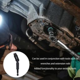 Electric Drill Magnetic Screwdriver Bit Holder Multi-Angle Screwdriver Accessories Portable Reversing Extension Rod 1/4in