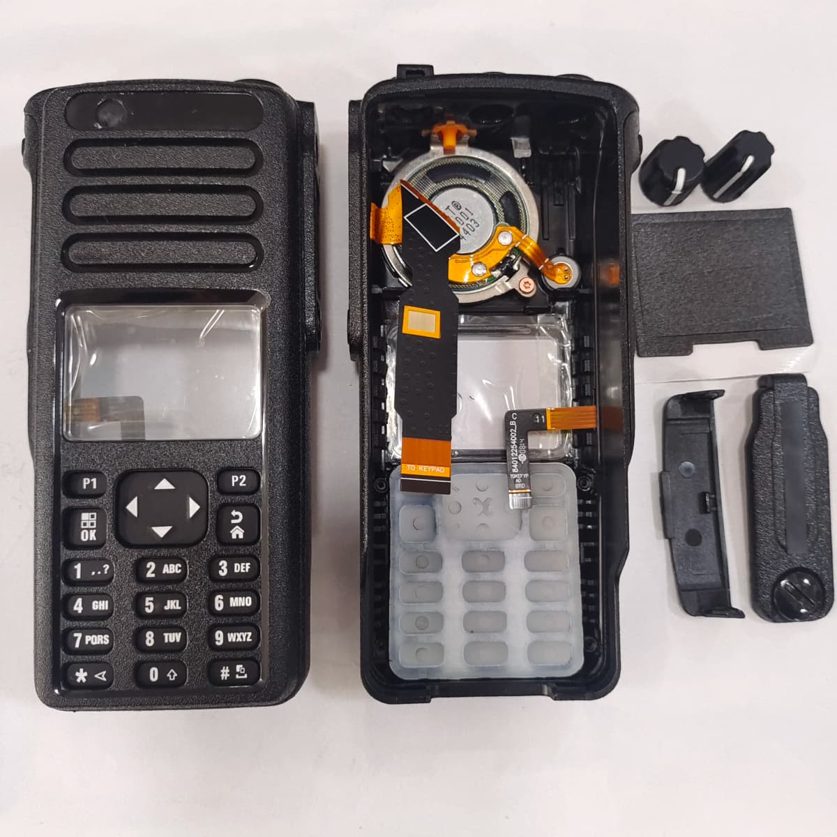 Replacement Housing Case Front Cover kit With Speaker For DP4800 DP4801 XPR7550 DGP8550 XPR7580 Two Way Radio