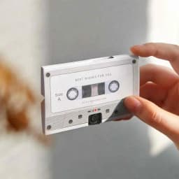 DIY Greeting Card Musical Birthday Custom Design Artwork Audio Cards Personality Recordable Greeting Card Cassette Tape Artwork