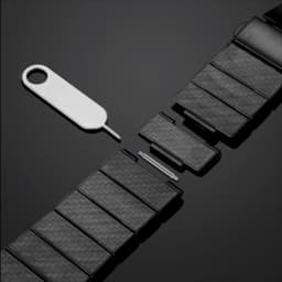 No Gaps Carbon Fiber Strap For Samsung Galaxy Watch 7 FE 6 4 classic 44mm 40mm correa Bracelet Samsung Galaxy 5 Pro 45mm band