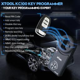 XTOOL KC100 Key Programmer Work with XTOOL X100PADS D8S D9SPro IP919 IK618 InPlus IP819