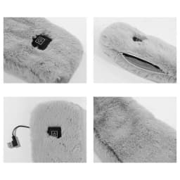 Heated Scarf Neck Heating Pad Three Temp USB Heated Soft Warm Scarf Portable Electric Temperature Control Heating Pad Heat Scarf