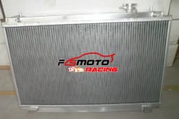 Aluminum Radiator+Fans For Nissan Fairlady 350Z Z33 2003-2006 2003 2004 2005 2006 03 04 05 06 AT