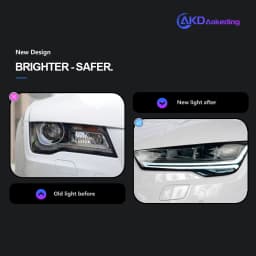 Car Lights for Audi A7 LED Headlight 2011-2018 A7L Head Lamp Drl Projector Lens Automotive Accessories