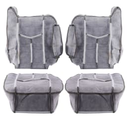 Bottom Back Leather Seat Cover for Chevy for Silverado for GMC for Sierra 2003 2004 2005 2006
