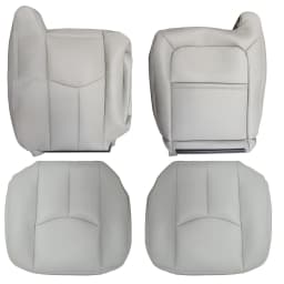 Bottom Back Leather Seat Cover for Chevy for Silverado for GMC for Sierra 2003 2004 2005 2006