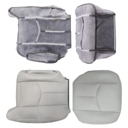 Bottom Back Leather Seat Cover for Chevy for Silverado for GMC for Sierra 2003 2004 2005 2006