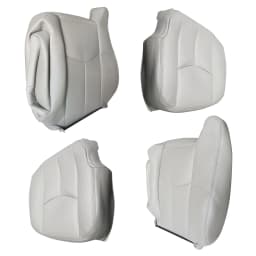 Bottom Back Leather Seat Cover for Chevy for Silverado for GMC for Sierra 2003 2004 2005 2006