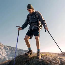 Trekking Pole Handle Nonslip Cane Unipod Handle Grip Ergonomic Hiking Pole Grip For Walking Sticks Outdoor Activities Climbing