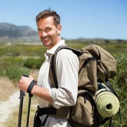Trekking Pole Handle Nonslip Cane Unipod Handle Grip Ergonomic Hiking Pole Grip For Walking Sticks Outdoor Activities Climbing