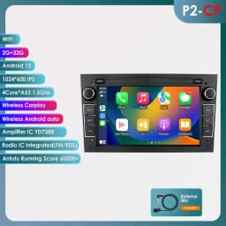 apple carplay Autoradio Android Radio For Opel Corsa C Signum Vivaro Astra H Corsa D Zafira Tigra Twintop 4G-LET GPS Navi 7862