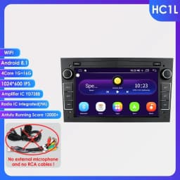 apple carplay Autoradio Android Radio For Opel Corsa C Signum Vivaro Astra H Corsa D Zafira Tigra Twintop 4G-LET GPS Navi 7862