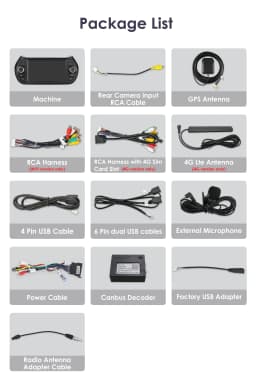Hizpo AI Voice Android Car Radio Multimedia Video Player for Fiat Fiorino Citroen Nemo Peugeot Bipper GPS Carplay 4G RDS Stereo