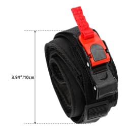 Motorcycle Helmet Carrier Strap Biker Hands-Free Motorbike Accessory Black