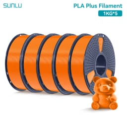 SUNLU 5KG PLAPLUS Filament 1.75MM Neatly Arranged No Knots No Bubble Eco-Friendly Non-Toxic Odorless Bright Color Good Toughness