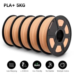 SUNLU 5KG PLAPLUS Filament 1.75MM Neatly Arranged No Knots No Bubble Eco-Friendly Non-Toxic Odorless Bright Color Good Toughness