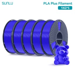 SUNLU 5KG PLAPLUS Filament 1.75MM Neatly Arranged No Knots No Bubble Eco-Friendly Non-Toxic Odorless Bright Color Good Toughness