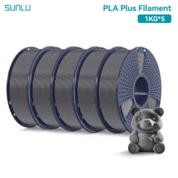 SUNLU 5KG PLAPLUS Filament 1.75MM Neatly Arranged No Knots No Bubble Eco-Friendly Non-Toxic Odorless Bright Color Good Toughness