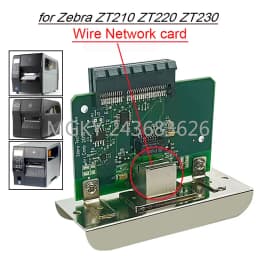 ZT210 ZT220 ZT230 Internal Ethernet Print Server Network Card For Zebra Printer